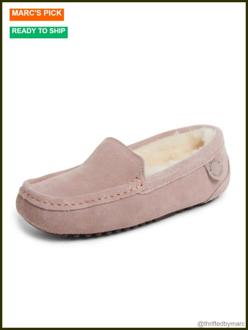 Women's Shearling Mocc Indoor Outdoor Fringe